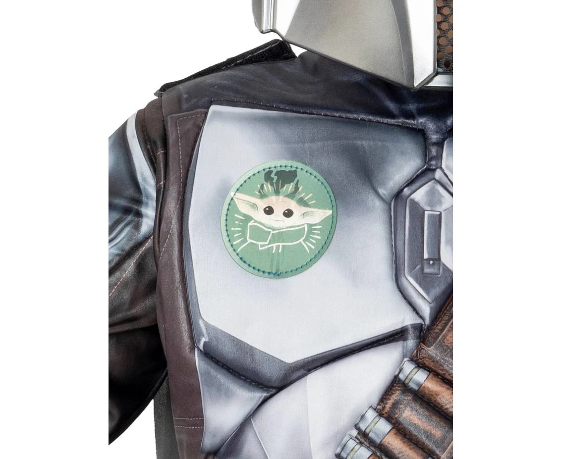 Zestaw dla dzieci Mandalorian Star Wars (kostium, peleryna, maska), rozm. 8-10 lat